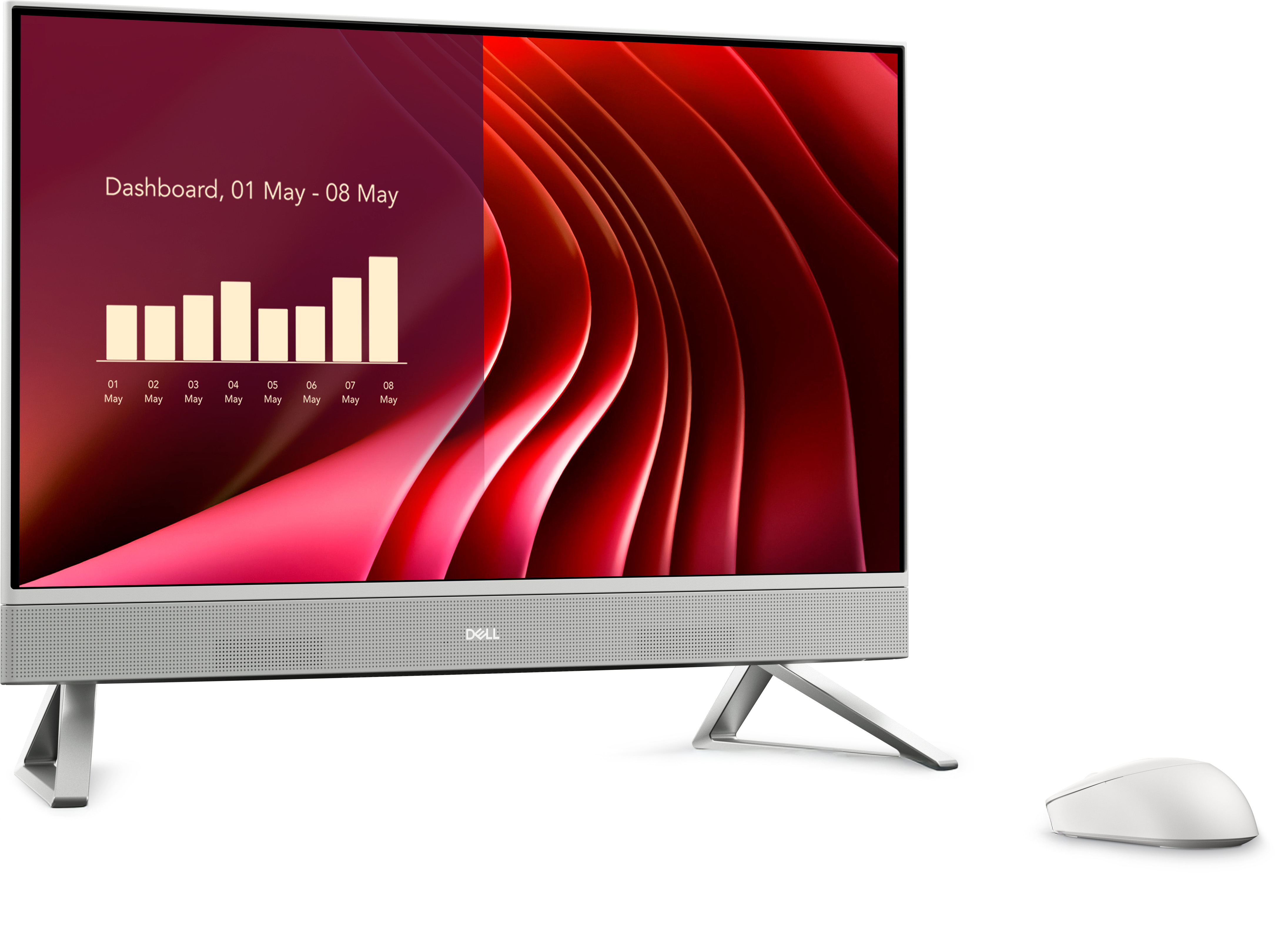 Dell 24 All-in-One EC24250/Core i5-1334U/16GB/512GB SSD/23.8 FHD/Intel Iris Xe/Cam/WLAN + BT/W11Pro/3Yrs Basic Onsite