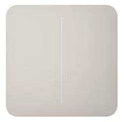 SMART SOLOBUTTON 2GANG/OYSTER 46020 AJAX