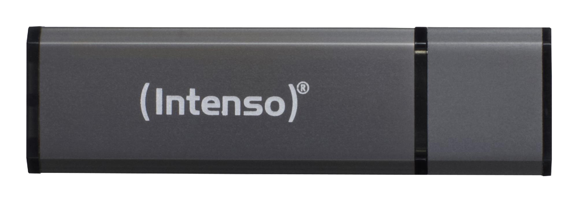MEMORY DRIVE FLASH USB2 64GB/ANTHRACITE 3521491 INTENSO