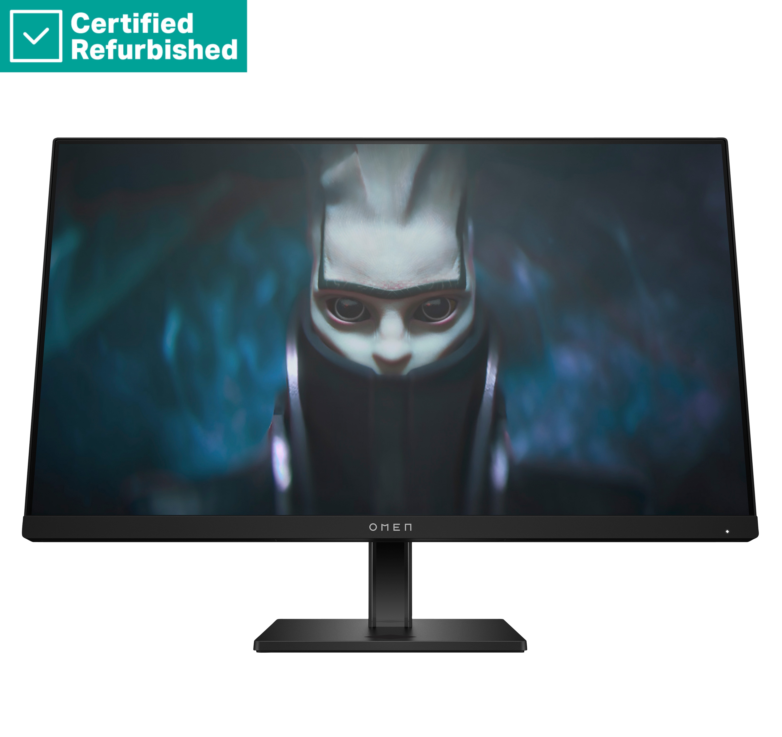 RENEW GOLD OMEN by HP 24 FHD Gaming Monitor - 23.8" 1920x1080 FHD 300-nit 165Hz AG, IPS, 2x HDMI/DisplayPort, height adjustable/tilt/pivot, 1 years