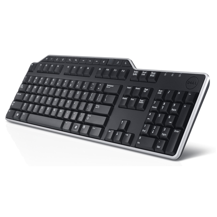 Dell - Keyboard - KB522 - Multimedia - Wired - Russian - Black