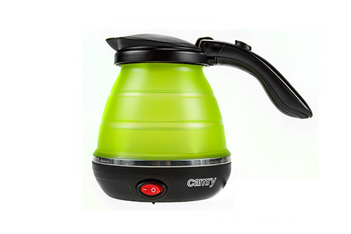 Camry - Travel Kettle - CR 1265 - Electric - 750 W - 0.5 L - Plastic - Green