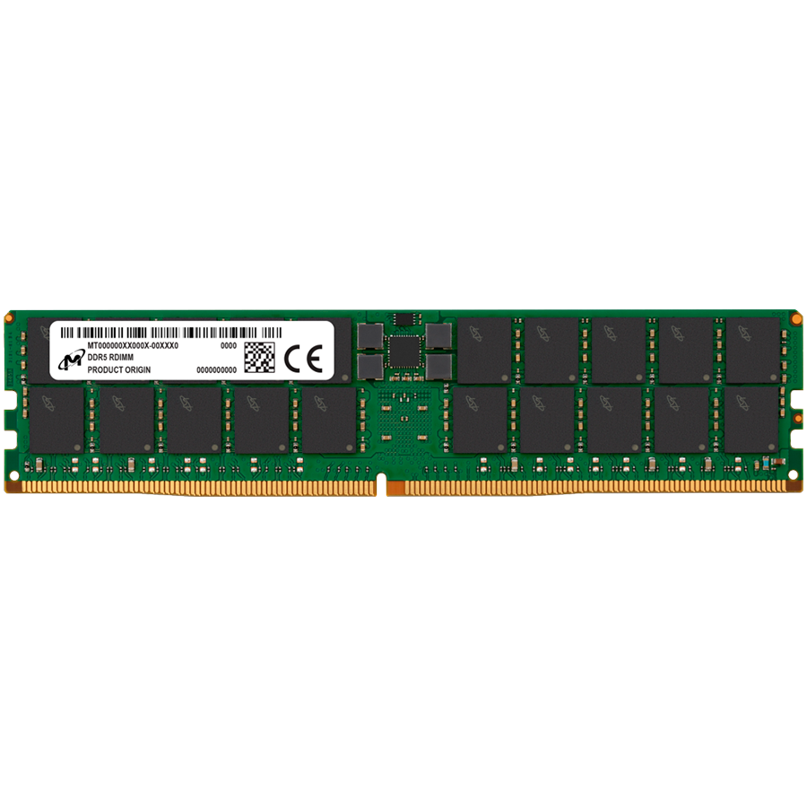 Micron 32GB DDR5 ECC UDIMM 2Rx8 5600 CL46 (16Gbit) (Single Pack)