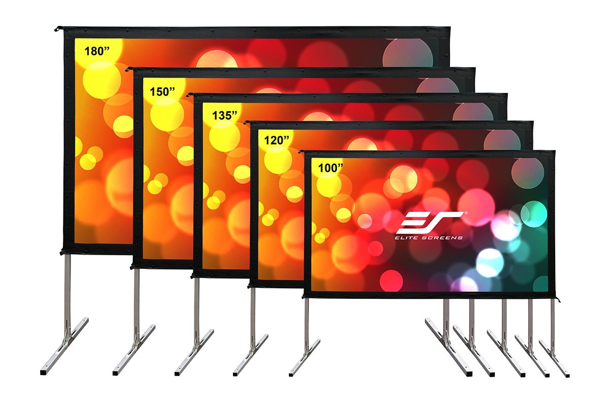 Elite Screens - Yard Master 2 Mobile Outdoor screen WV-Dual - OMS120H2-DUAL - Diagonal 120 " - 16:9 - Viewable screen width (W) 266 cm