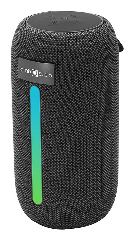 Portable Speaker|GEMBIRD|Black|Portable/Wireless|Bluetooth|SPK-BT-LED-07