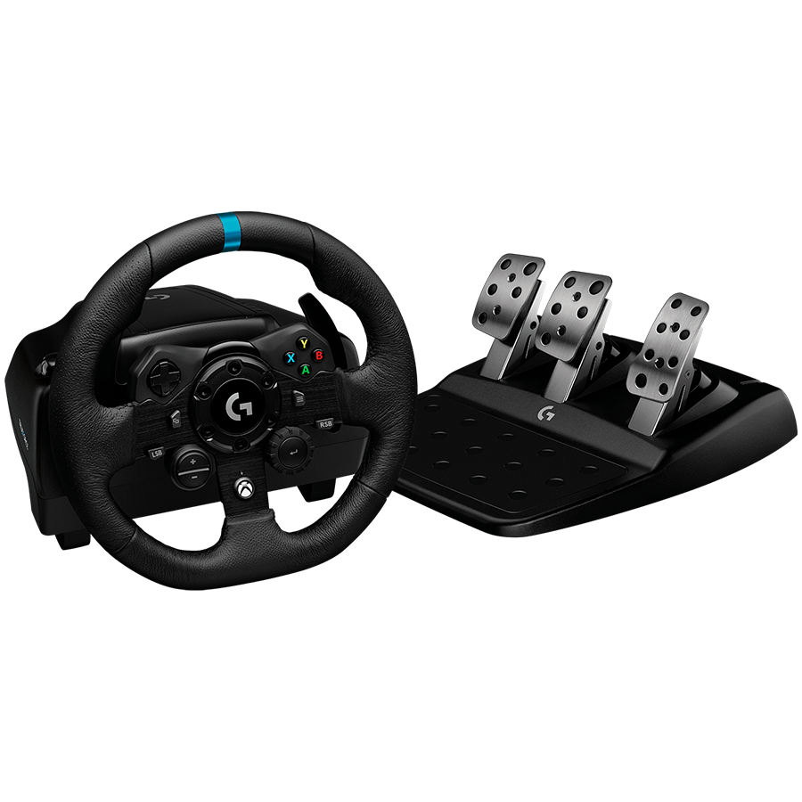 LOGITECH G923 SE Racing Wheel and Shifter Combo for PS5, PS4 and PC - BLACK - USB - PLUGCG - EMEA28i-935