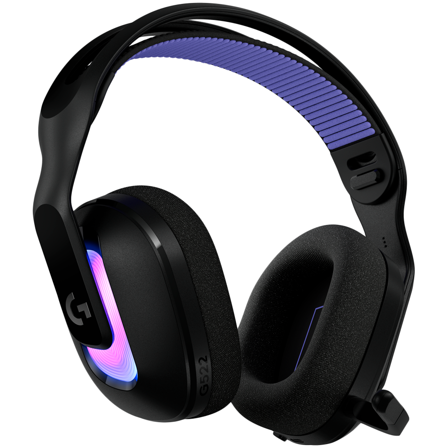 LOGITECH G522 LIGHTSPEED Wireless Gaming Headset - BLACK - EMEA28i-935 - 2.4GHZ