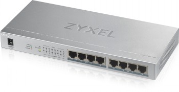 ZYXEL GS1008-HP, 8 PORT GIGABIT POE+ UNMANAGED DESKTOP SWITCH, 8 X POE, 60 WATT