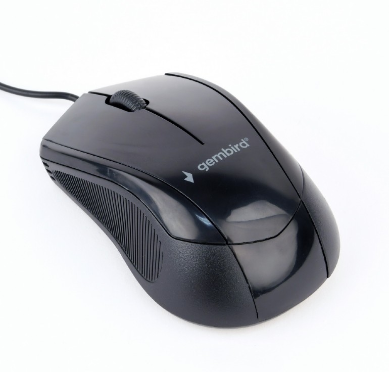 Gembird - MUS-3B-02 - Optical mouse - Black