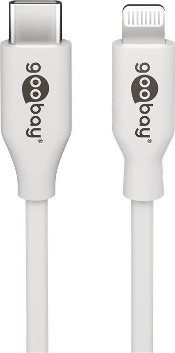 Goobay - Lightning - USB-C USB charging and sync cable - USB-C to Lightning Apple Lightning male (8-pin) - USB-C male