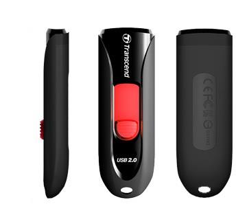 MEMORY DRIVE FLASH USB2 64GB/590 TS64GJF590K TRANSCEND