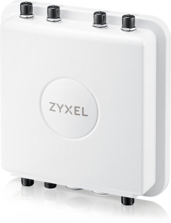 ZYXEL WAX655D-E AX5400 2X2+4X4 MU-MIMO,  6 X N-TYPE CONNECTORS, INCL 1 YEAR NEBULA PRO, OUTDOOR IP67, POE+ (802.3AT)  STANDALONE/CONTROLLER/NEBULA CLOUD MANAGED EXCLUDES POWER INJECTOR