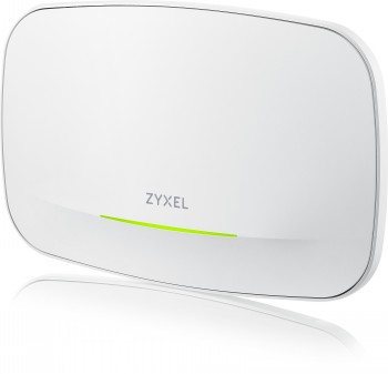 ZYXEL WBE630S  BE12.3K (2.4GHZ: 2X2:2, 5 OR 6GHZ: 4X4:4) MU-MIMO, SMART ANTENNA, DUAL RADIO 2.4 AND 5 OR 6GHZ, INCL 1 YEAR NEBULA PRO, 2 X 2.5G LAN PORTS, POE+ (802.3AT), STANDALONE/CONTROLLER/NEBULA CLOUD MANAGED EXCLUDING POWER ADAPTER