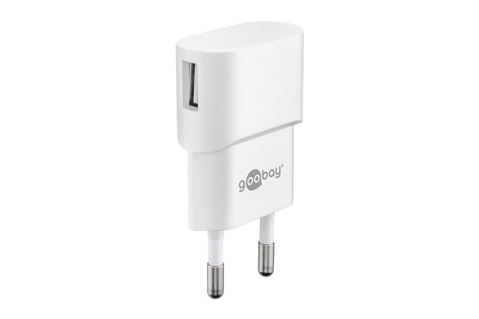 Goobay - USB charger Mains socket - 44948 - USB 2.0 port A - Power Adapter