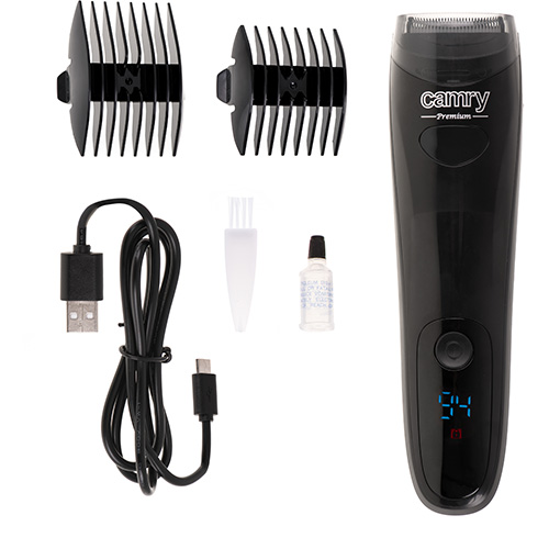 Camry - Beard trimmer - CR 2833 - Cordless - Number of length steps 4 - Black