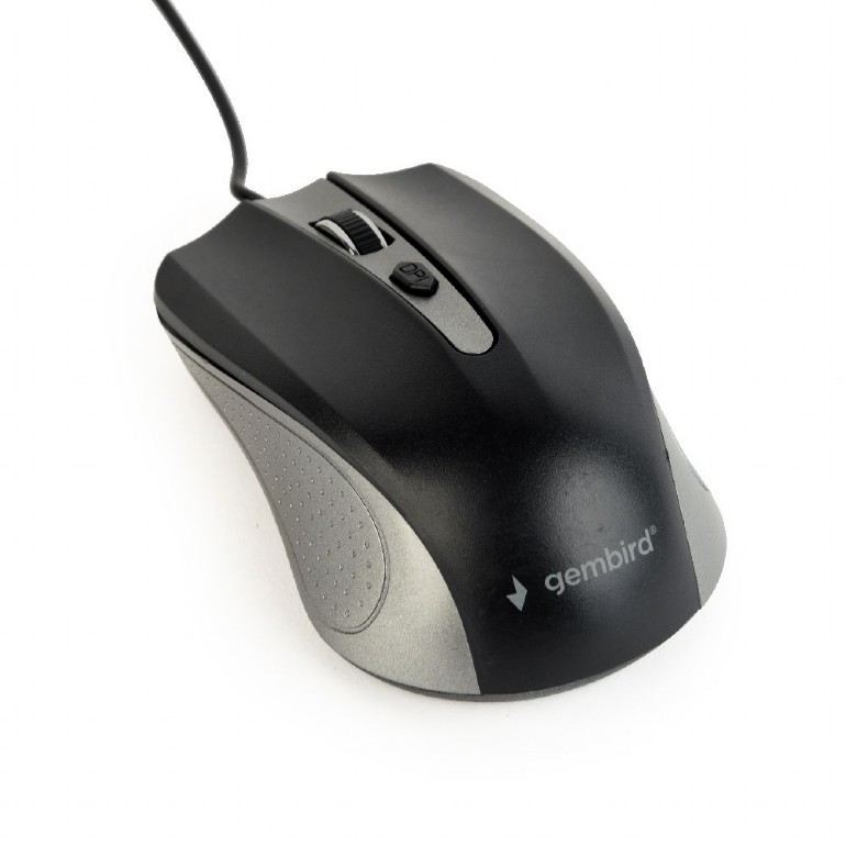Gembird - MUS-4B-01-GB - Optical Mouse - USB - Spacegrey/Black
