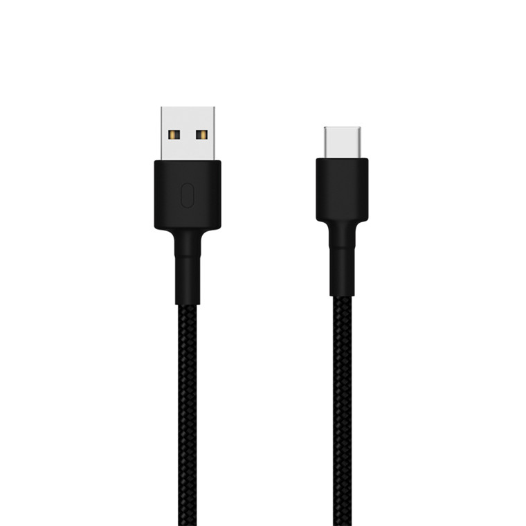 Xiaomi - Mi Type-C Braided Cable - SJV4109GL - USB-C to USB-A USB-C Male - USB Type-A Male