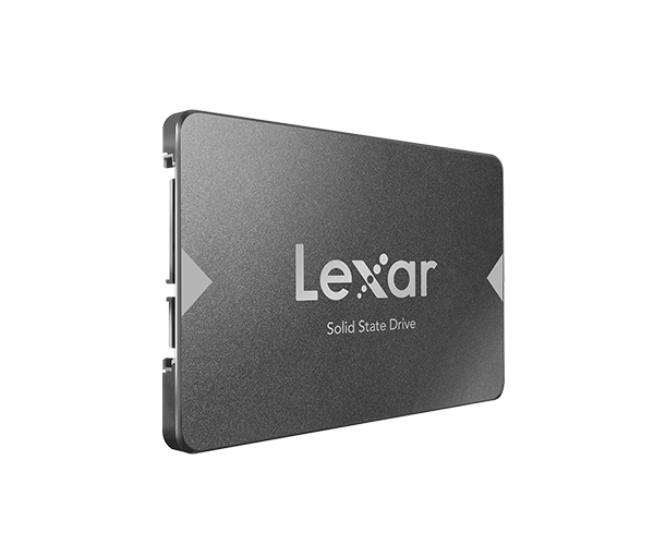Lexar - NS100 - 512 GB - SSD form factor 2.5" - Solid-state drive interface SATA III - Read speed 550 MB/s