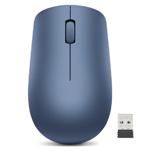 Lenovo - Wireless Mouse - 530 - Optical Mouse - 2.4 GHz Wireless via Nano USB - Abyss Blue - 1 year(s)