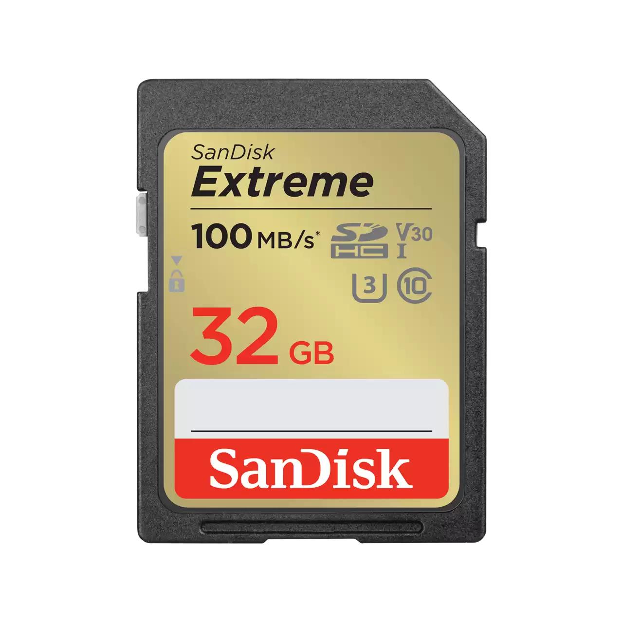 MEMORY SDHC 32GB UHS-1/SDSDXVT-032G-GNCIN SANDISK