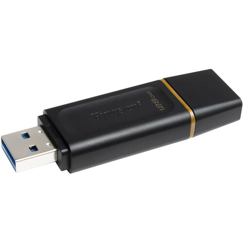 Kingston - DataTraveler Exodia - 128 GB - USB 3.2 - Black