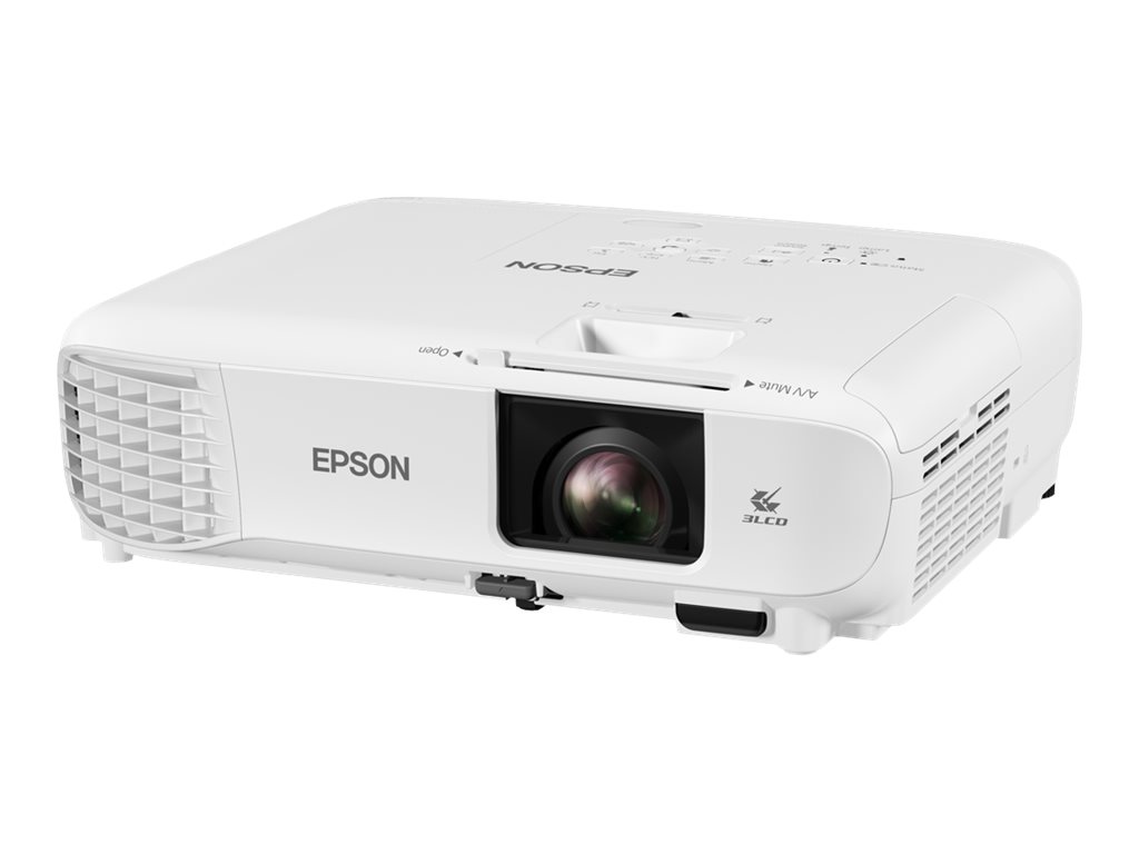 Epson - EB-W49 - WXGA (1280x800) - 3800 ANSI lumens - White - Lamp warranty 12 month(s)