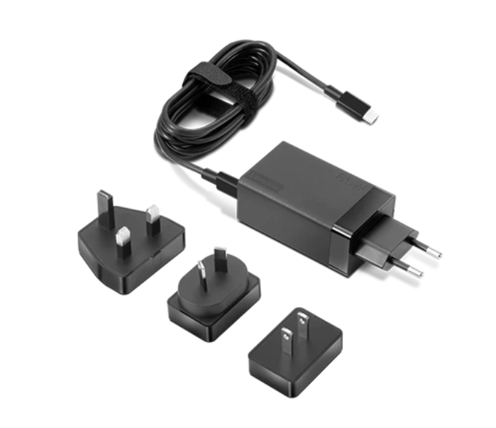 Lenovo - 65W USB-C AC Travel Adapter - USB-C - 65 W - USB Power adapter