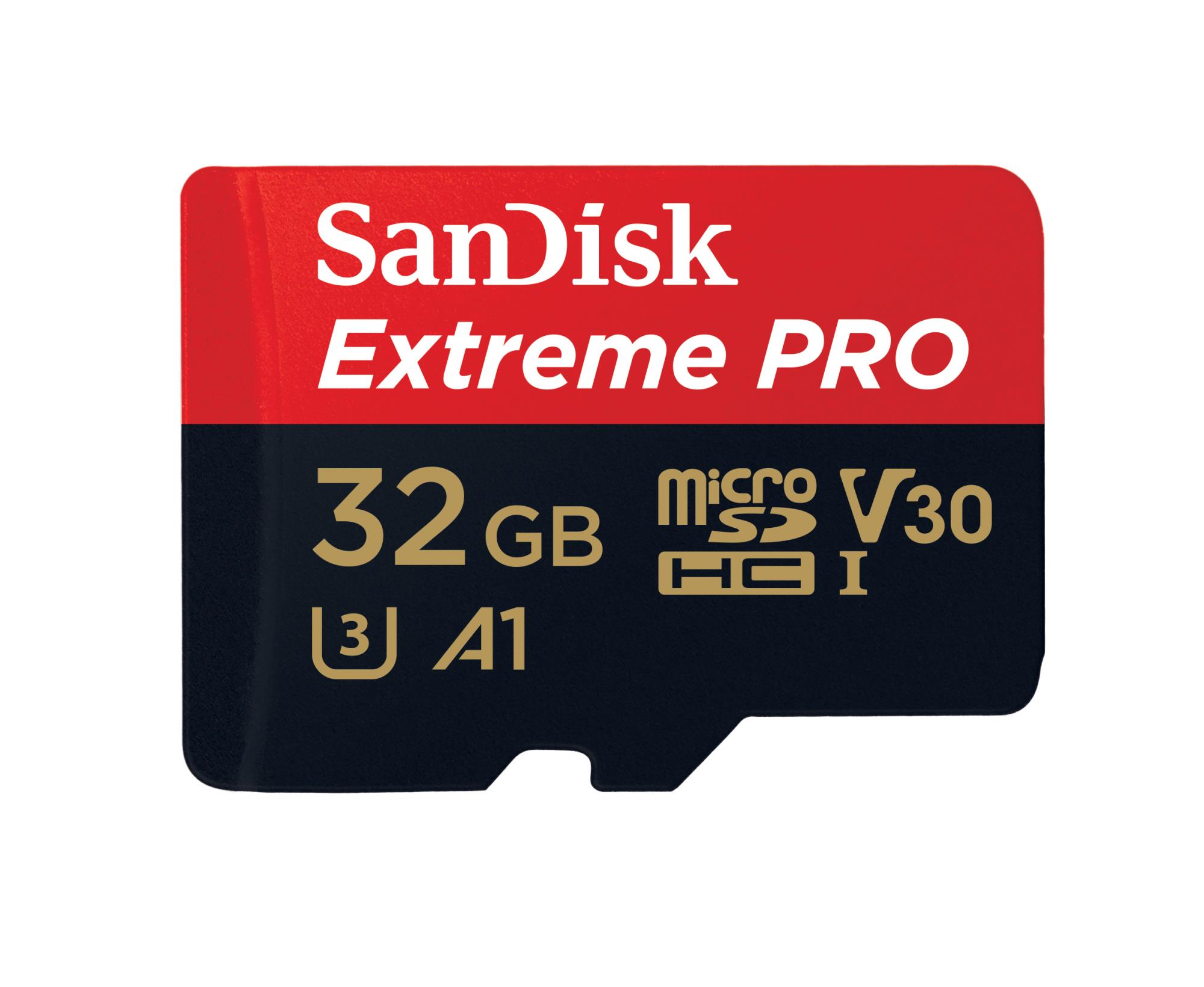 MEMORY MICRO SDHC 32GB UHS-I/W/A SDSQXCG-032G-GN6MA SANDISK