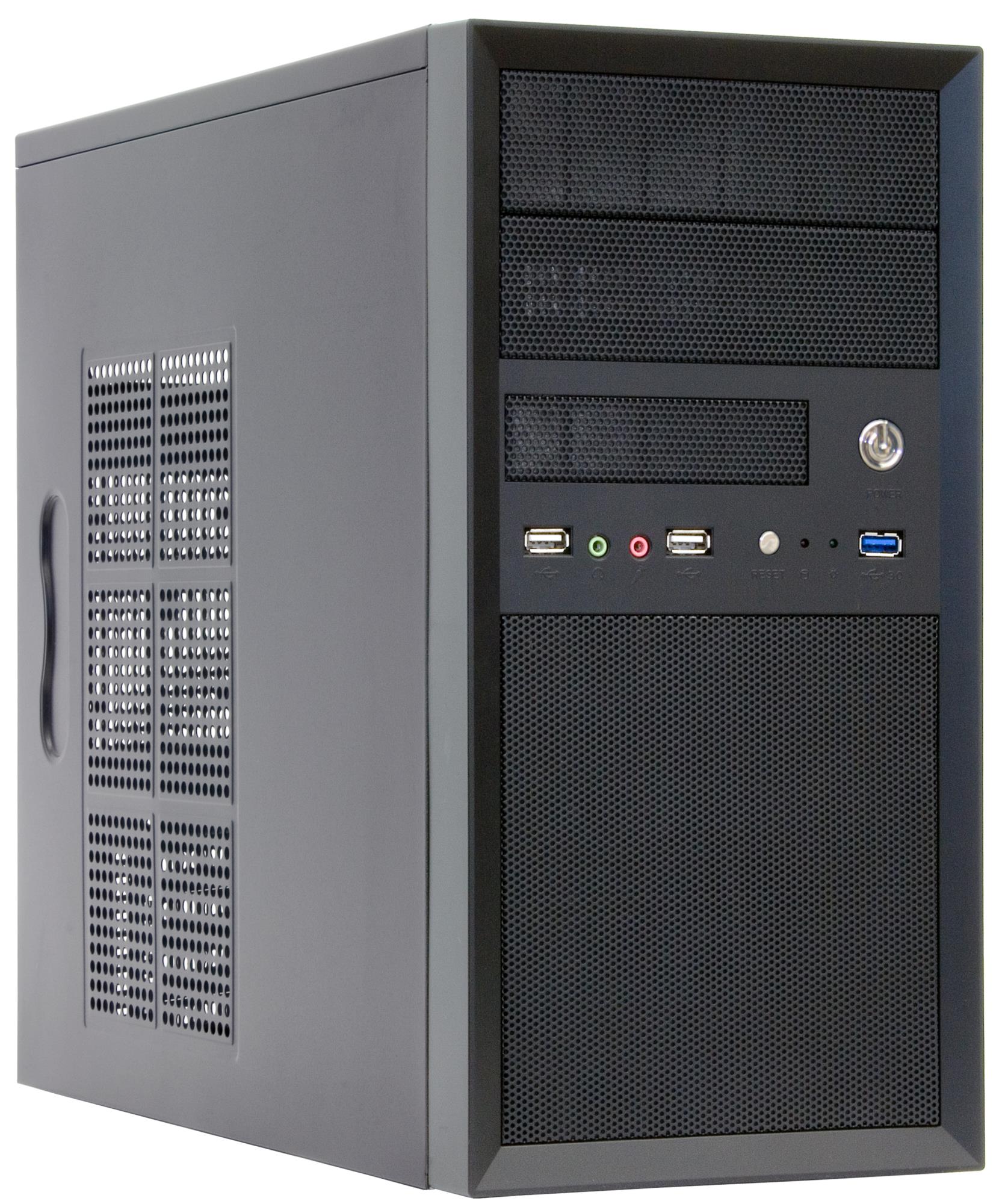 Case|CHIEFTEC|MiniTower|MicroATX|Colour Black|CT-01B-OP