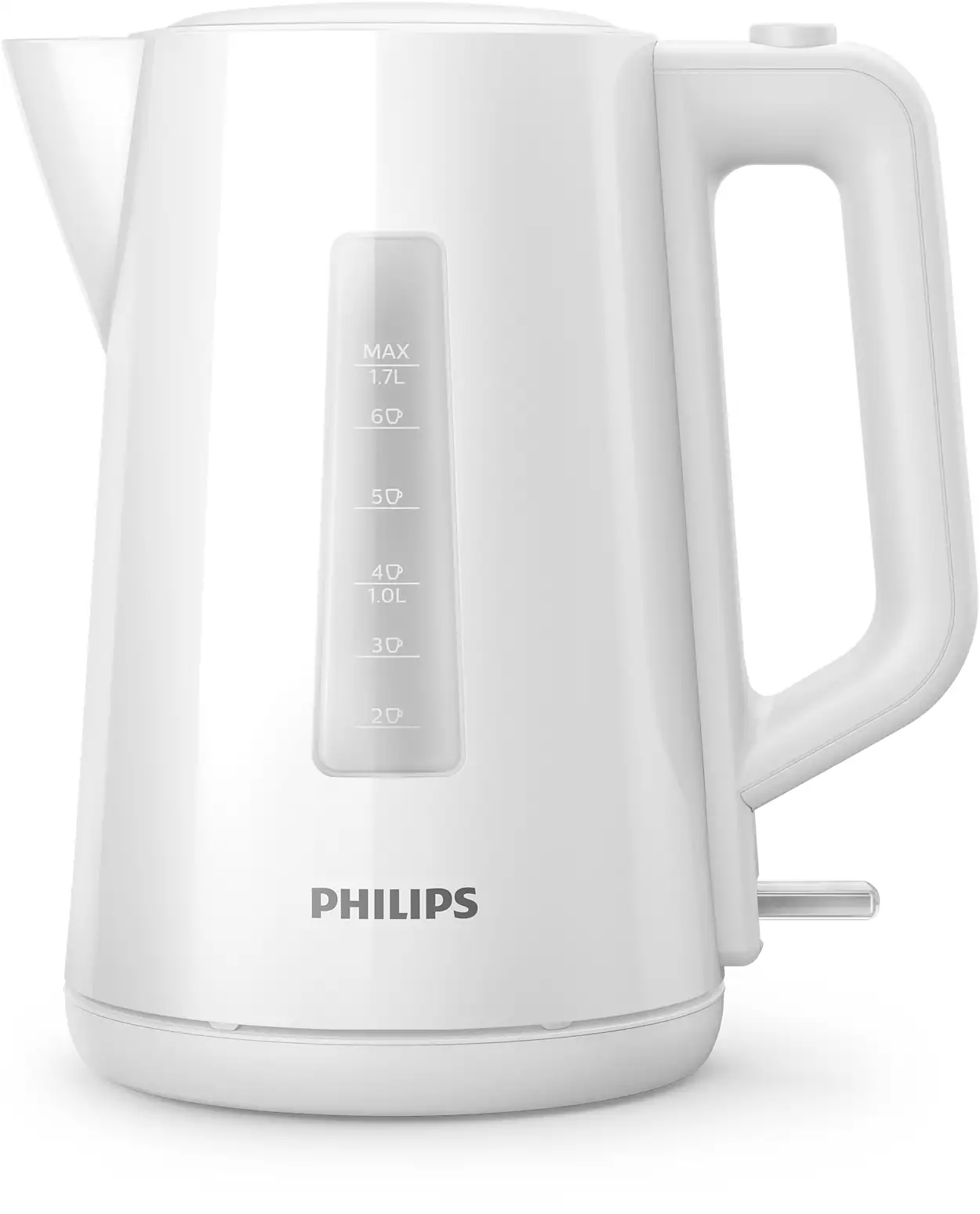 Philips - Kettle Series 3000 - HD9318/00 - Electric - 2200 W - 1.7 L - Plastic - 360° rotational base - White