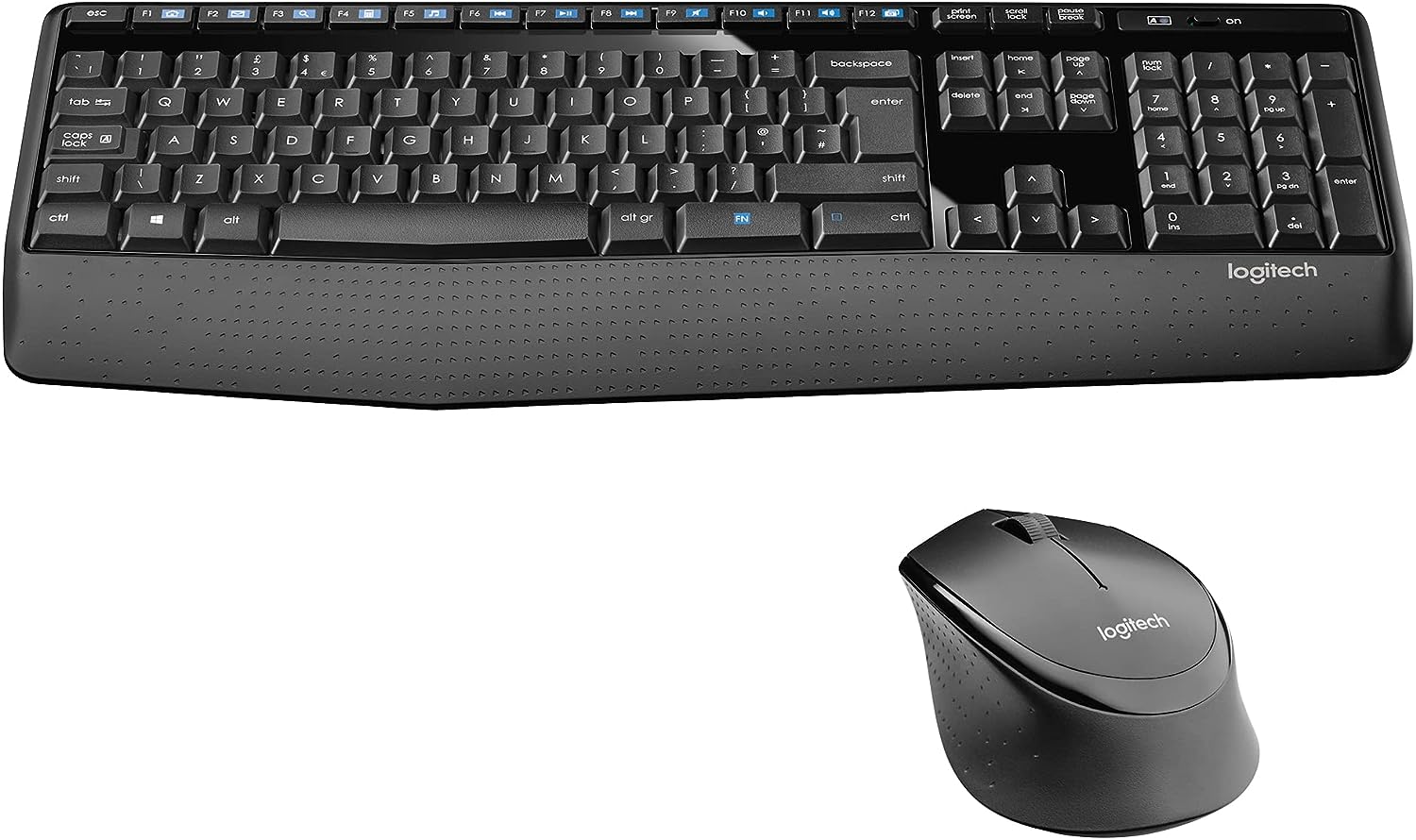 Logitech - MK345 - Keyboard and Mouse Set - Black