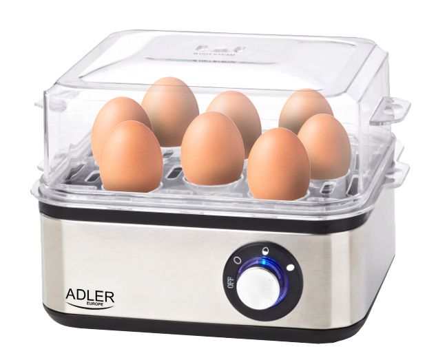 Adler - Egg boiler - AD 4486 - Stainless steel - 800 W