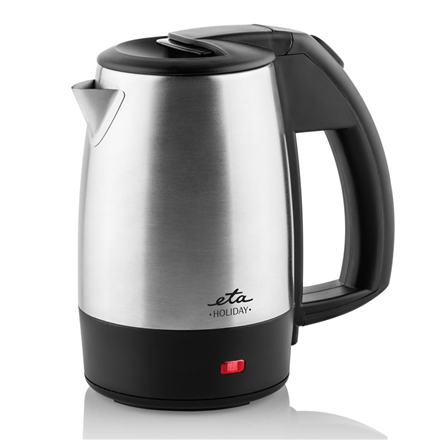 ETA - Kettle - ETA618890010 Holiday - Electric - 1000 W - 0.5 L - Stainless steel - Black/Stainless steel