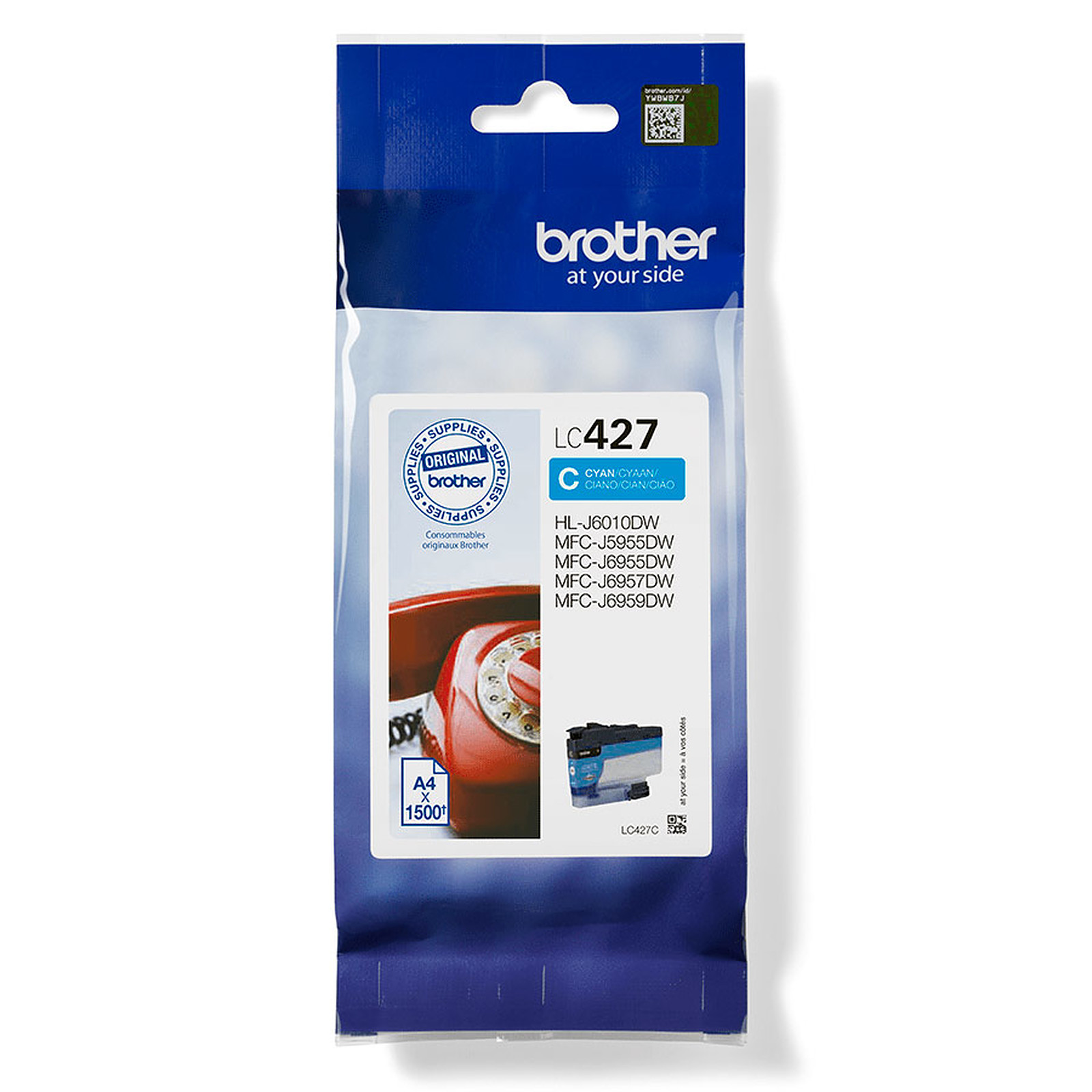 Brother LC427C - Ink Cartridge - Cyan