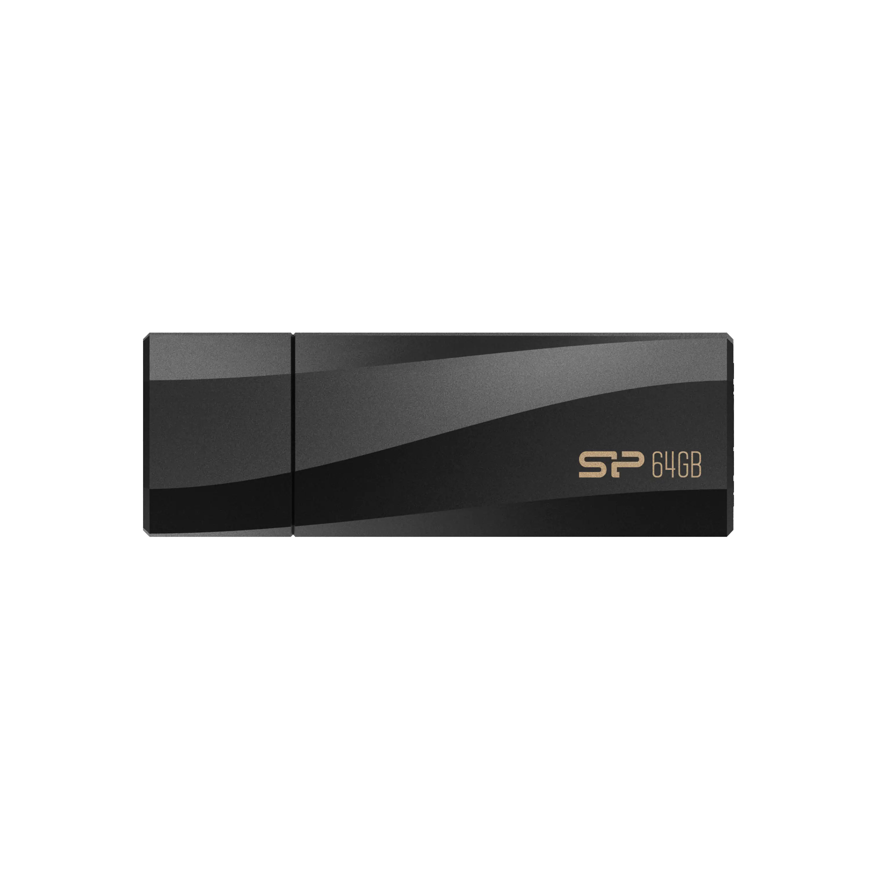 Silicon Power - USB Flash Drive - Blaze Series B07 - 64 GB - Type-A USB 3.2 Gen 1 - Black