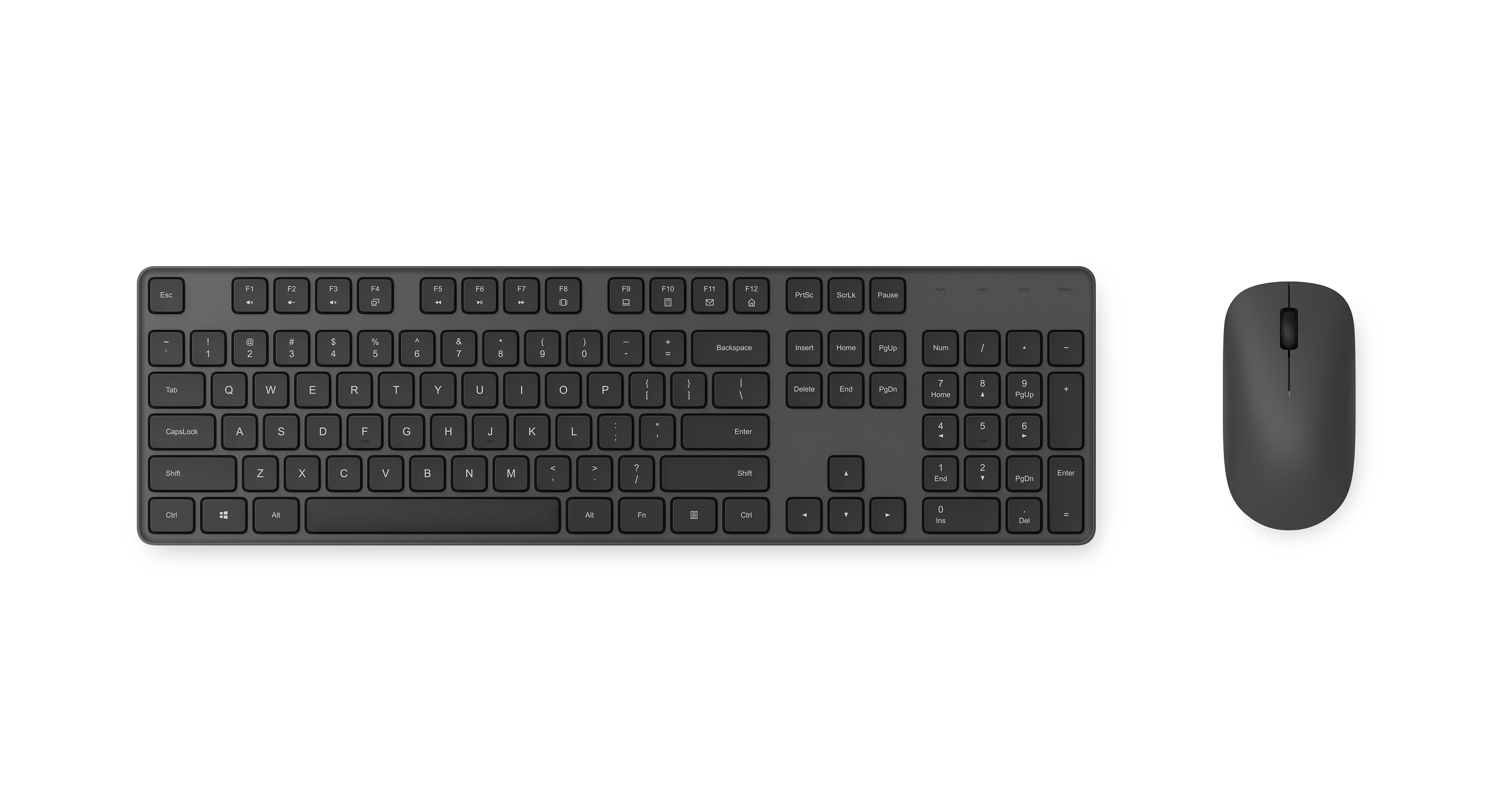 Xiaomi - Keyboard and Mouse - Keyboard and Mouse Set - Black