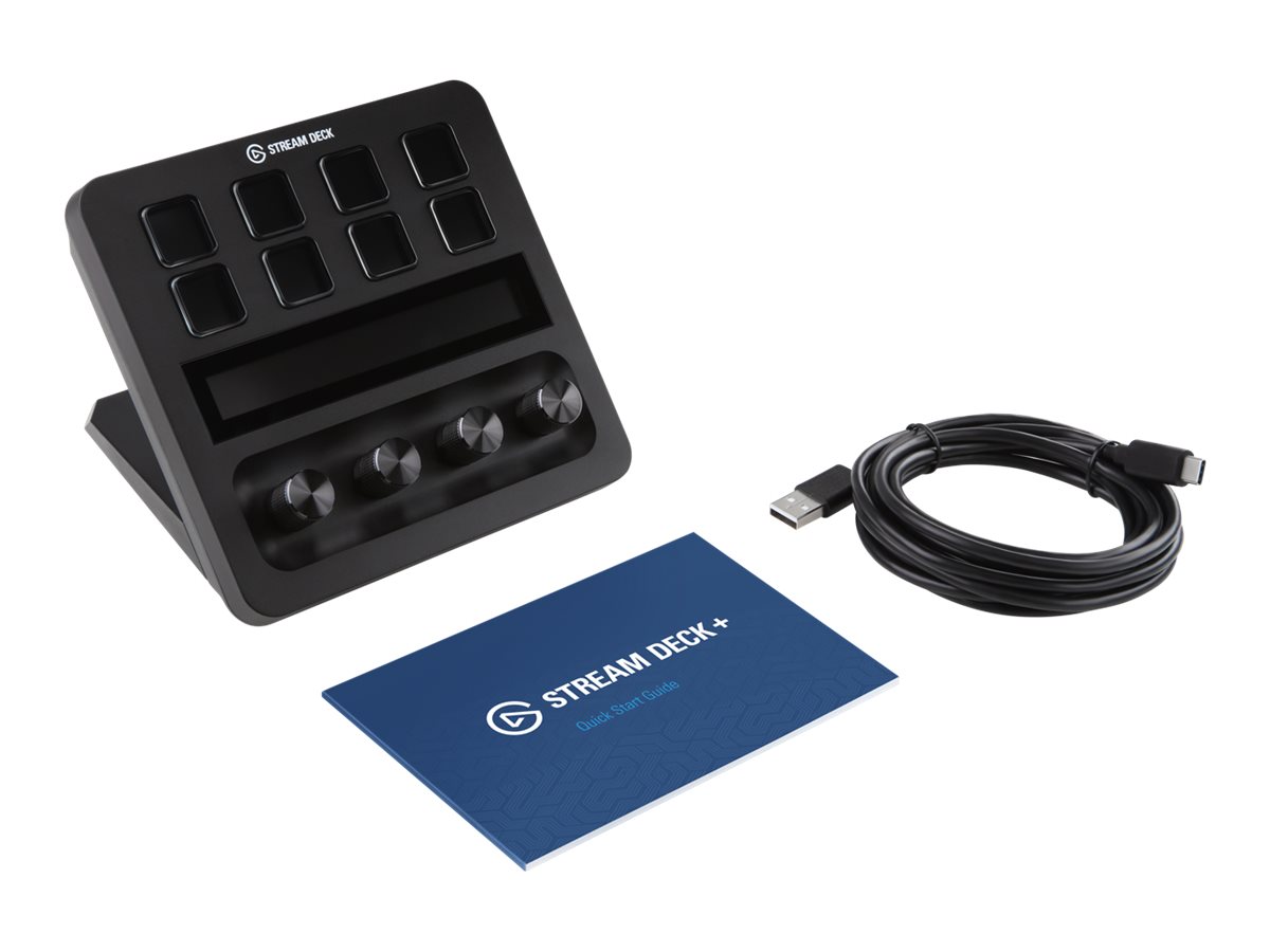 Elgato - Stream Deck+ - 10GBD9901 - Black