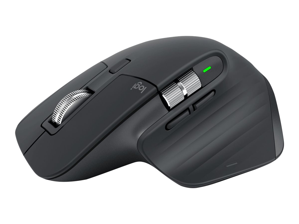 Logitech MX MASTER 3S Wireless Mouse, Graphite - Logitech