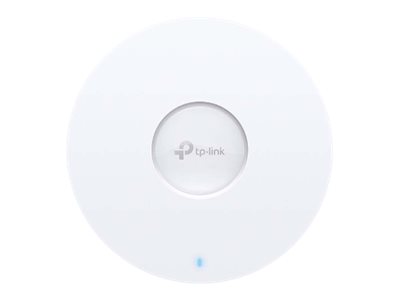 TP-LINK - AX1800 Ceiling Mount WiFi 6 Access Point - EAP613 - 802.11ax - 574+1201 Mbit/s - 10/100/1000 Mbit/s - Ethernet LAN (RJ-45) ports 1 - MU-MiMO Yes - PoE in - Antenna type Internal