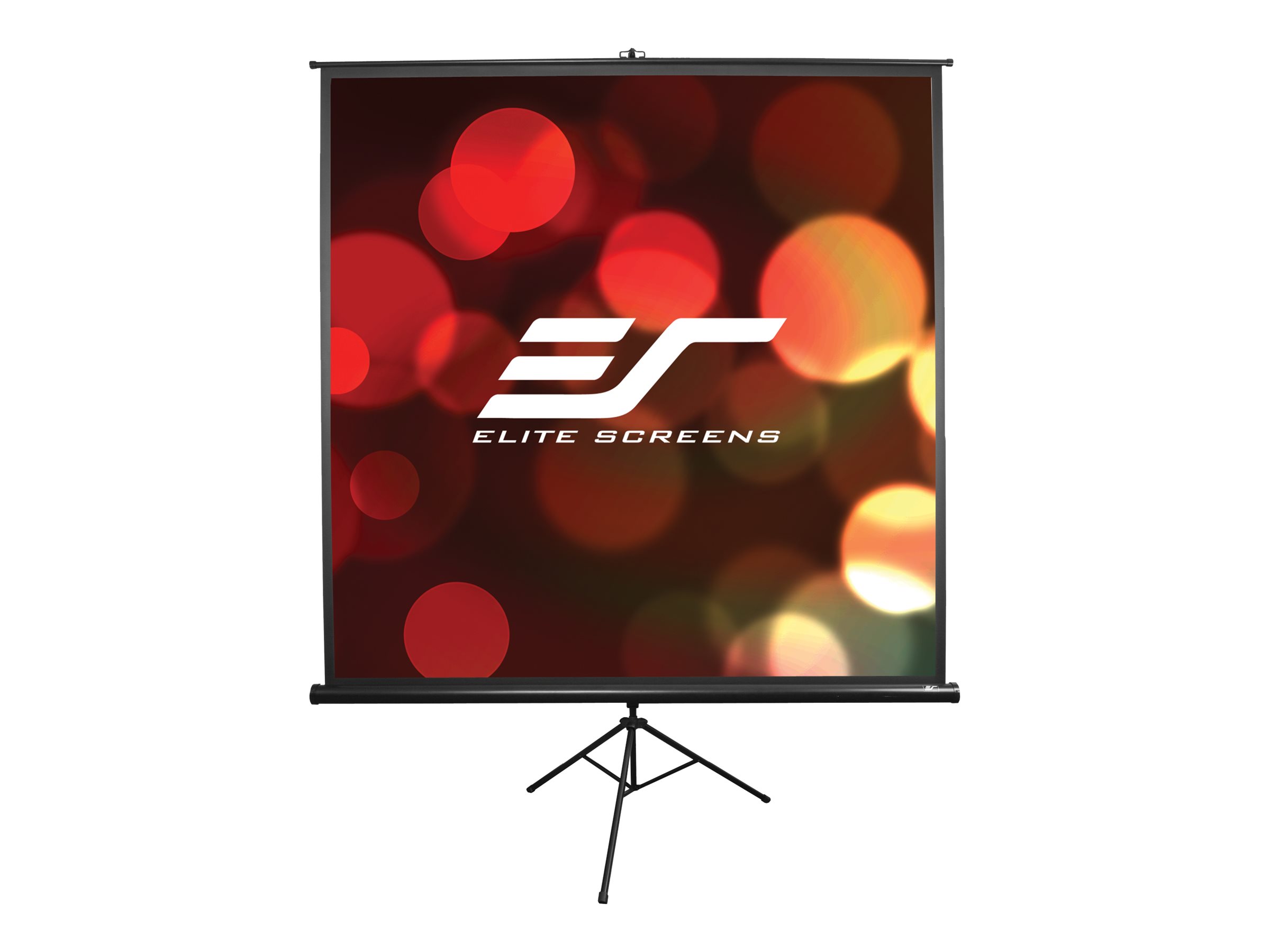Elite Screens - Portable Tripod Screen - T100UWH - Diagonal 100 " - 16:9 - Black
