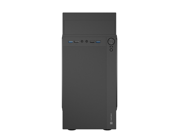 Natec - PC Case - Helix Matx - Black - Mini Tower - ATX