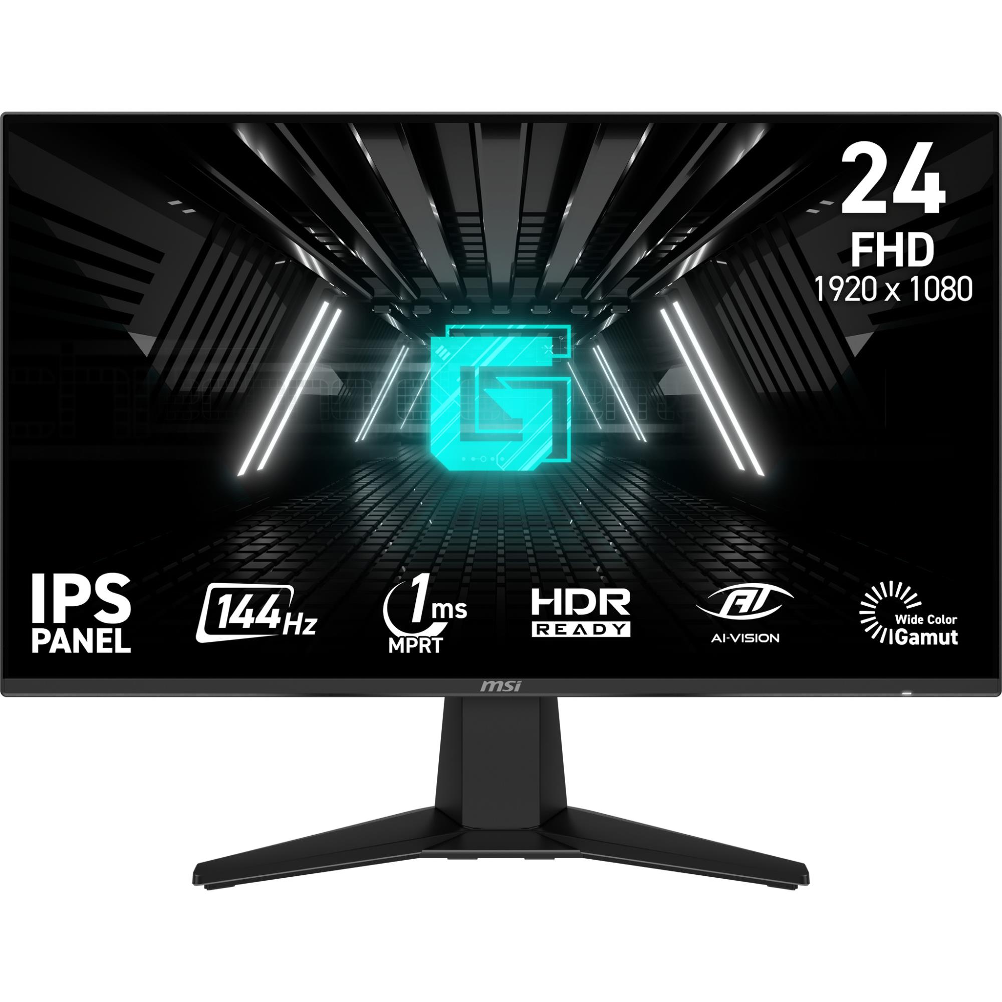 LCD Monitor|MSI|G242L E14|23.8"|Gaming|Tilt|Matte|Panel IPS|1920x1080|16:9|144Hz|1 ms|Colour Black|G242LE14