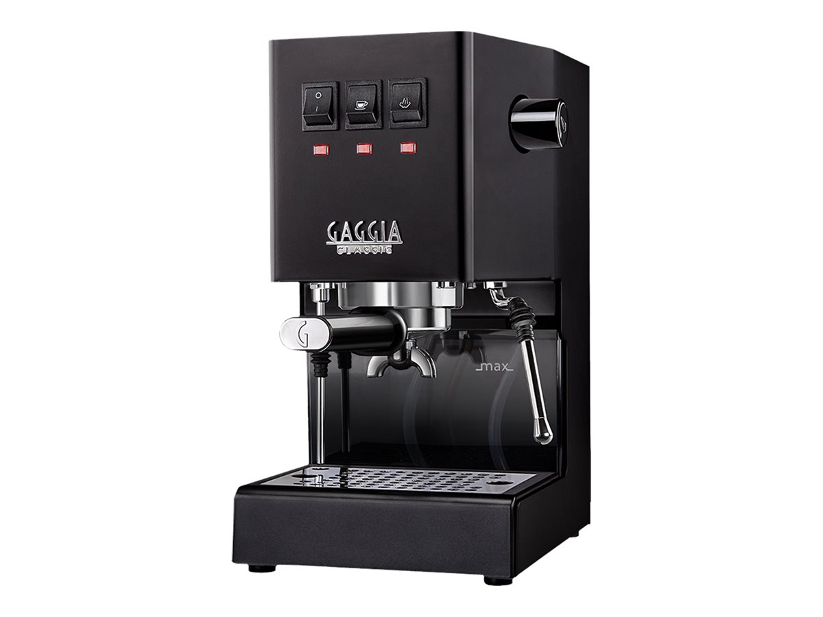 Gaggia - Coffee Machine - RI9481/14 Classic E24 - Pump pressure 15 bar - Built-in milk frother - Semi-automatic - Thunder Black