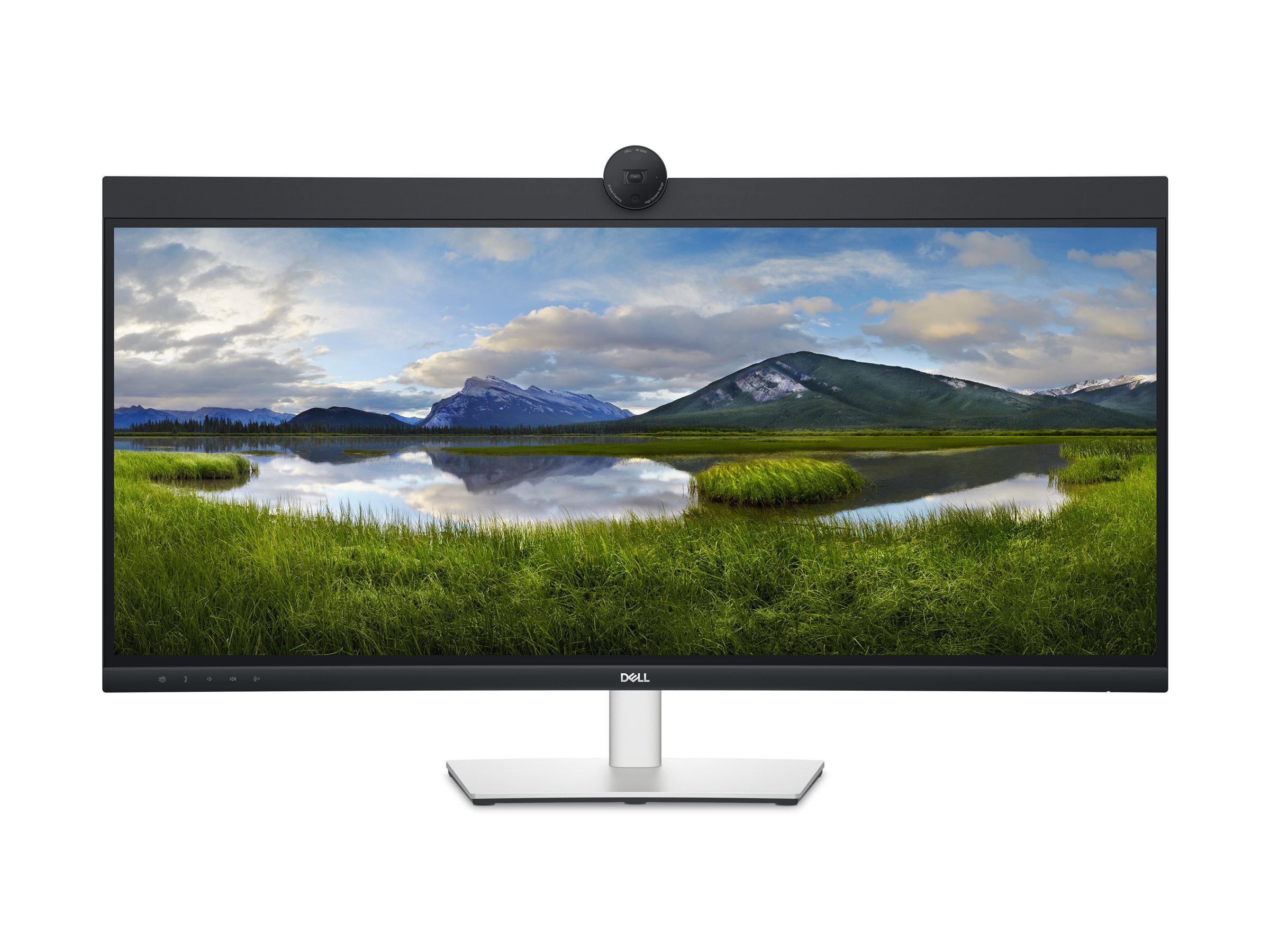 Dell - Monitor - P3424WEB - 34 " - IPS - 21:9 - 60 Hz - 5 ms - 3440 x 1440 pixels - 300 cd/m² - HDMI ports quantity 1 - Black