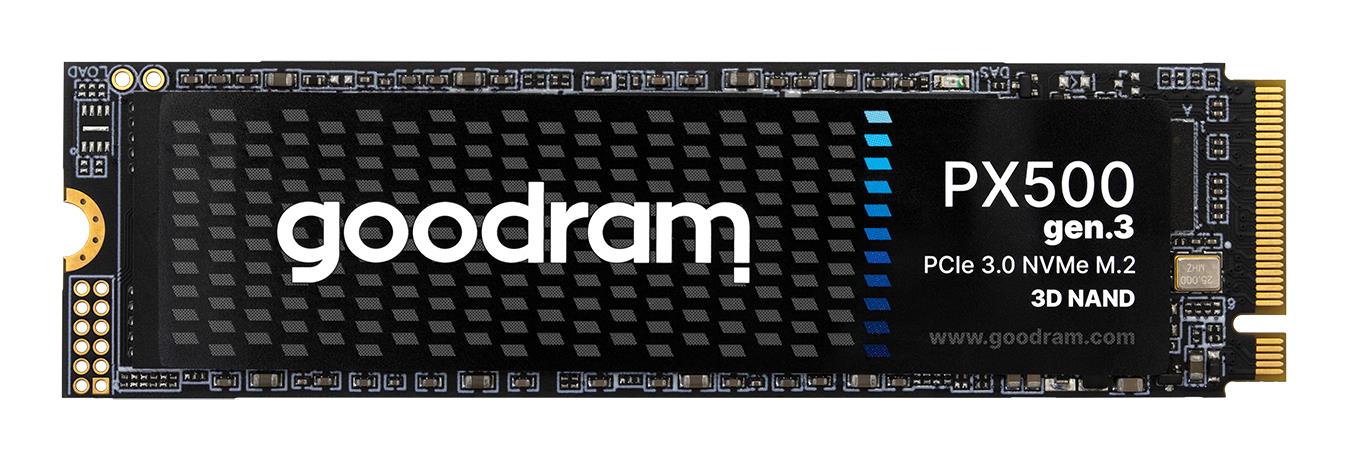 SSD|GOODRAM|600xTBW rating|MTBF 1500000 h|Read speed 3300 MB/s|Write speed 2700 MB/s|NVMe Yes|PCI Express 3.0|M.2|1000 GB|SSDPR-PX500-01T-80-G3