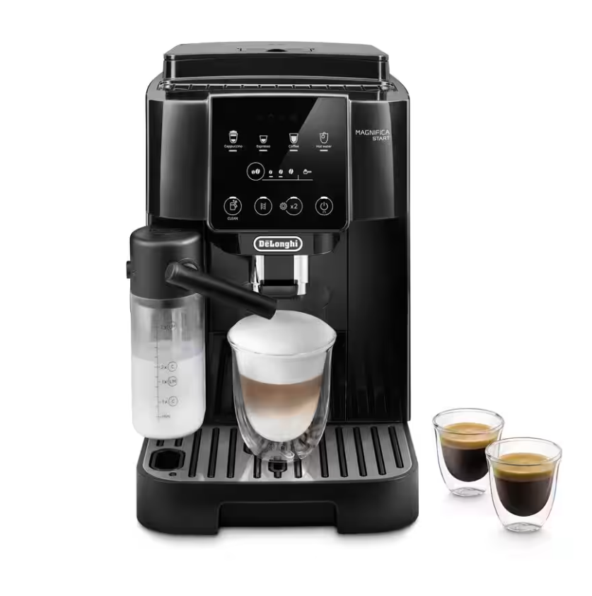 Delonghi - Coffee Maker - ECAM 220.60.B Magnifica Start - Pump pressure 15 bar - Built-in milk frother - Fully Automatic - 1450 W - Black