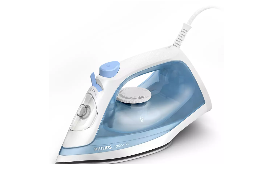Philips - DST1030/20 - Steam Iron - 2000 W - Water tank capacity 250 ml - Continuous steam 20 g/min - Steam boost performance 90 g/min - Blue