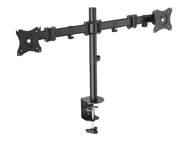 Digitus - Desk Mount - DA-90349 - Adjustable Height, Rotate, Tilt - Black