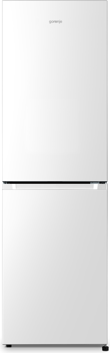 Gorenje Refrigerator - NRK418ECW4 - Energy efficiency class E - Free standing - Combi - Height 182.4 cm - No Frost system - Fridge net capacity 171 L - Freezer net capacity 85 L - 41 dB - White