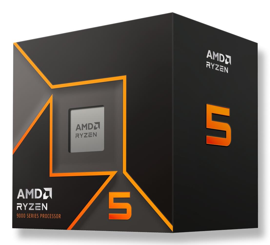 CPU|AMD|Desktop|AMD Ryzen 5|R5-9600|3800 MHz|Cores 6|32MB|Socket SAM5|65 Watts|GPU Radeon|BOX|100-100000718BOX